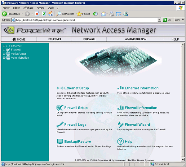 Nvidia forceware sales network access manager